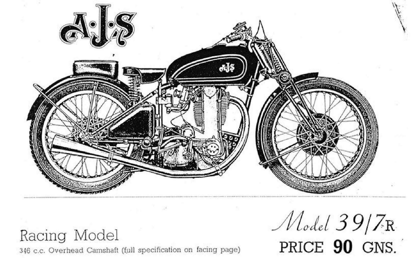 AJS R7 1938 For Sale Specifications, Price and Images
