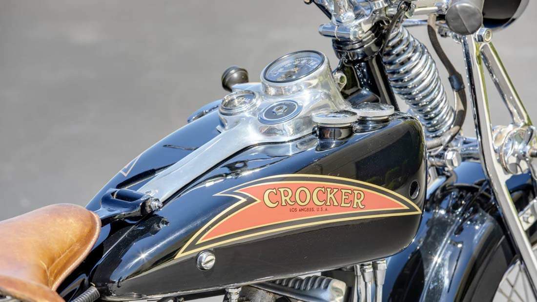 Crocker V-twin Small Tank For Sale Specifications, Price and Images