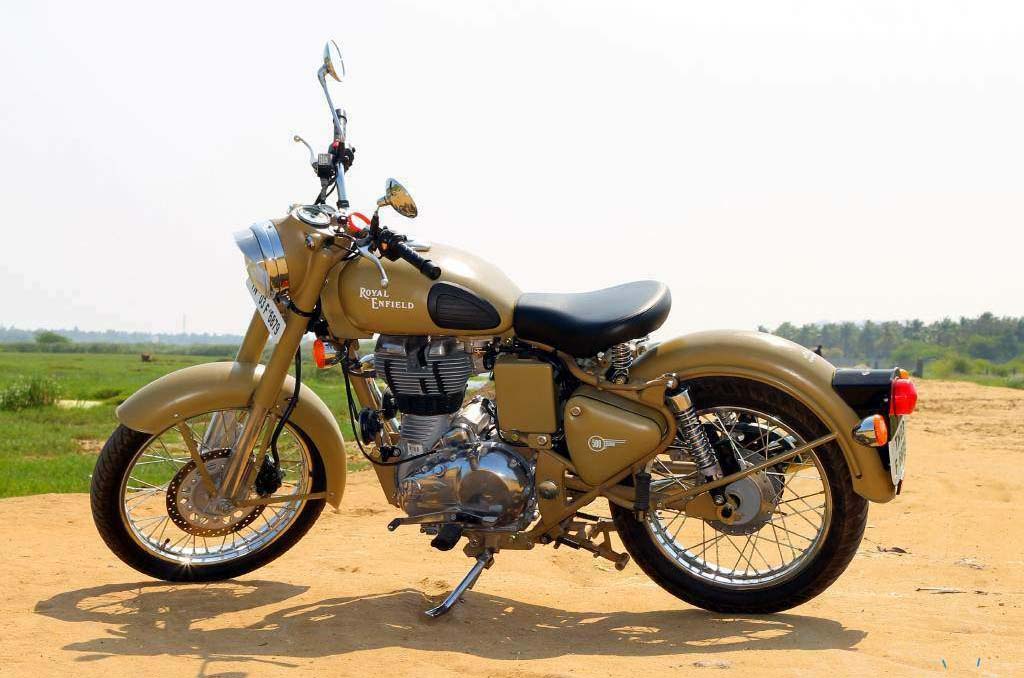Royal Enfield 
Bullet 500 Classic Desert Storm For Sale Specifications, Price and Images