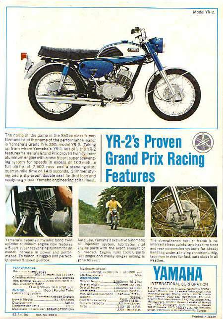 Yamaha YR2C For Sale Specifications, Price and Images