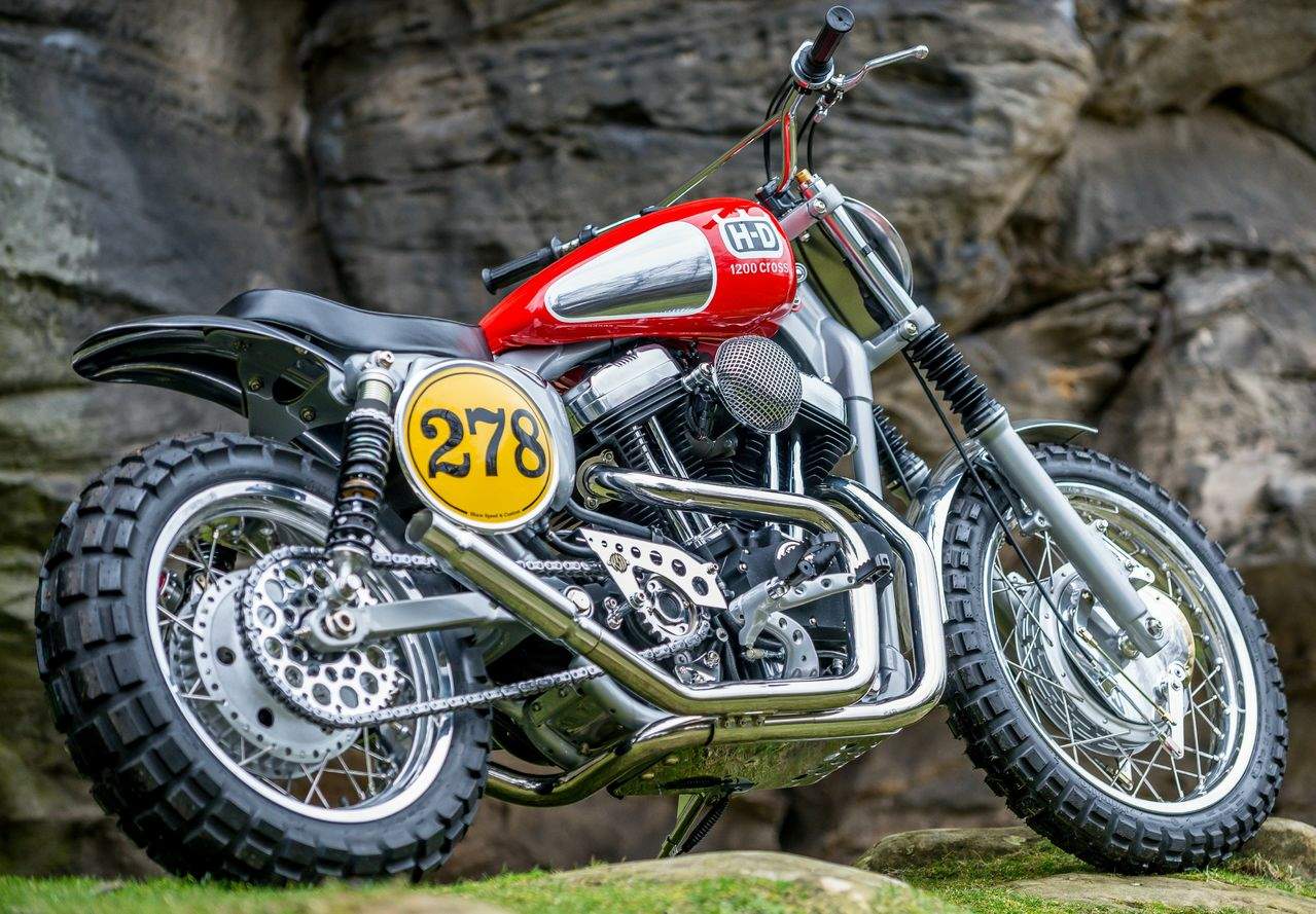 Harley 1200 Cross Sportster by Shaw Speed & 
Custom For Sale Specifications, Price and Images