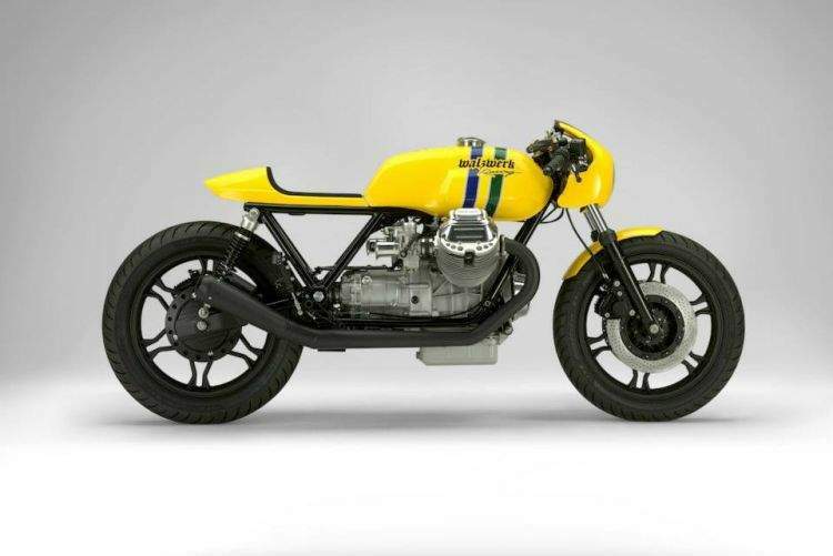 Moto Guzzi Ayrton Senna 20th Anniversary Tribute Bike by 
Marcus Walz For Sale Specifications, Price and Images