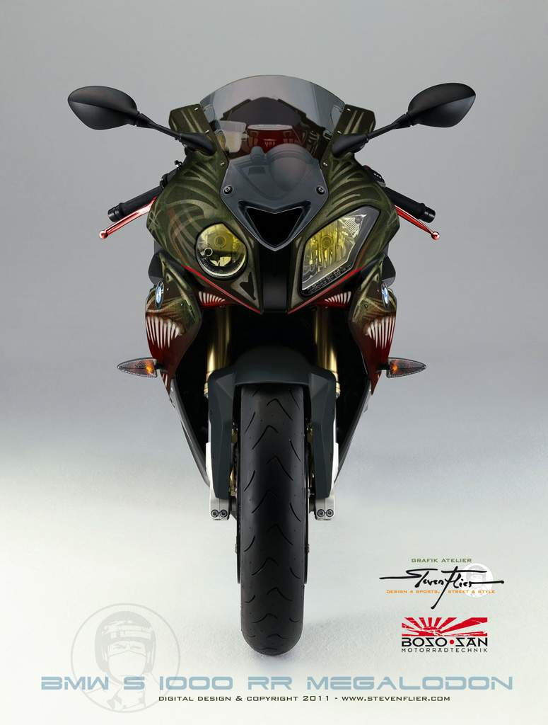 BMW S 1000RR Megalodon Design 
by Steven Flier For Sale Specifications, Price and Images