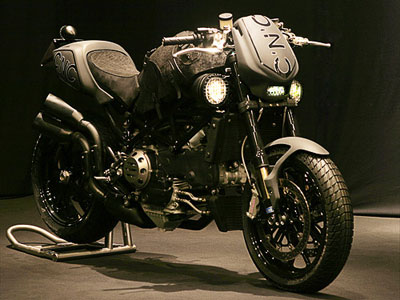 Ducati "Black Dogo" Monster by Ennio Capasa For Sale Specifications, Price and Images