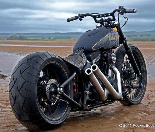 Harley Rocker C "Blackbird"  by 
Rocket Bobs For Sale Specifications, Price and Images