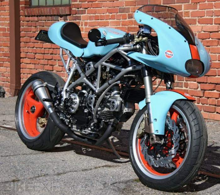 Ducati Gulf Oil Café Racer by Moto 
Motivo For Sale Specifications, Price and Images
