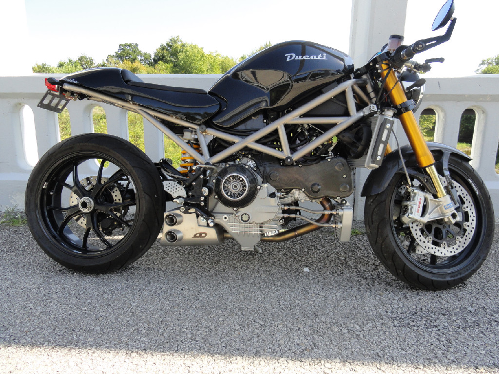 Mostro Della 
Strada Titanium Frame Ducati Monster S4RS For Sale Specifications, Price and Images