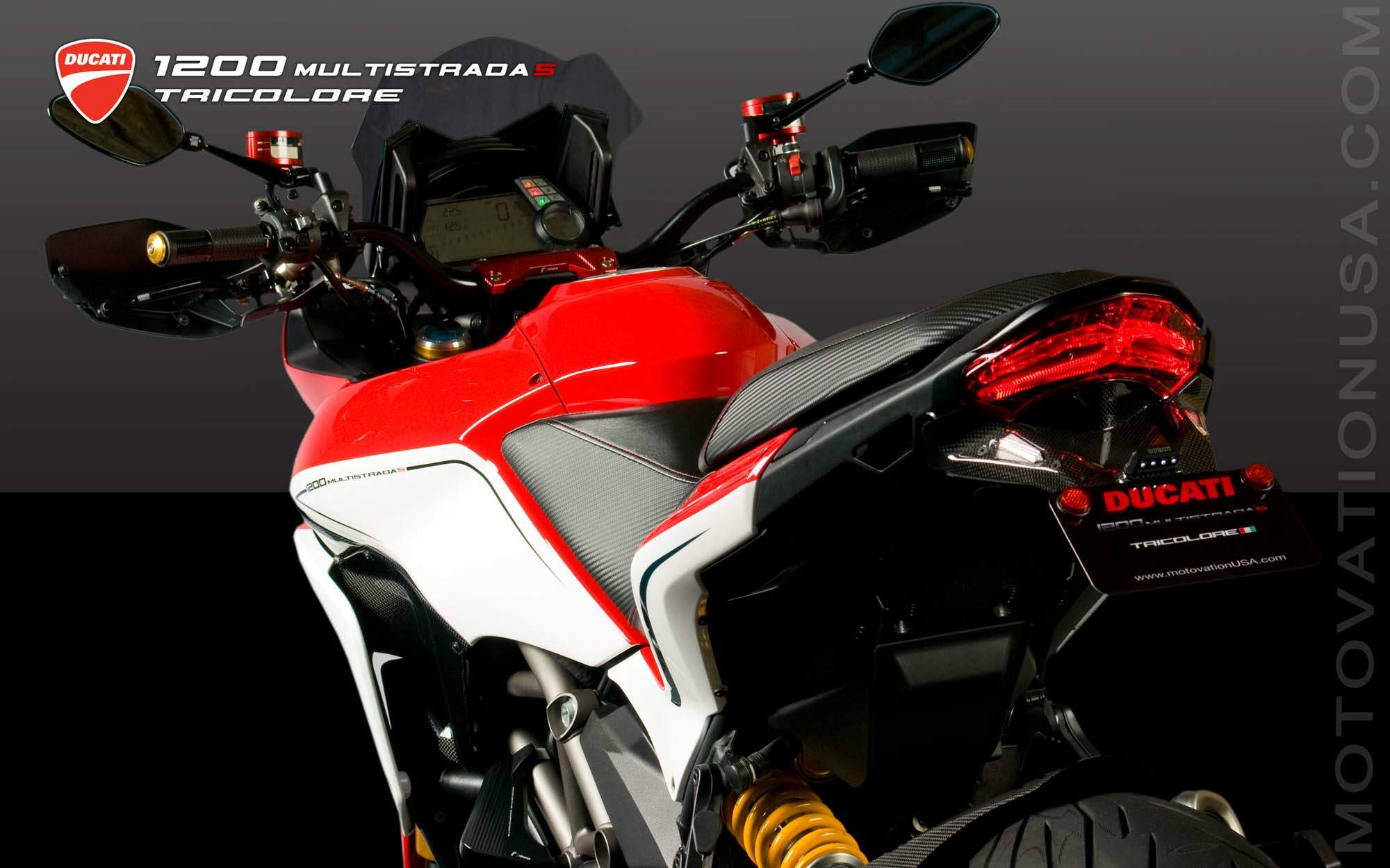 Ducati Multistrada 1200 S Tricolore by Motovation For Sale Specifications, Price and Images