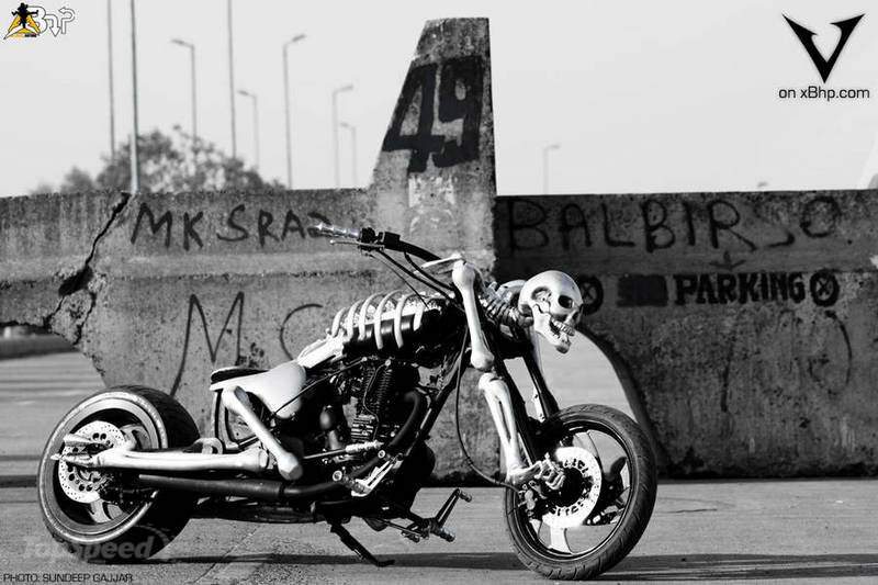 The Skeletor  bike by Vardenchi 
Customs For Sale Specifications, Price and Images