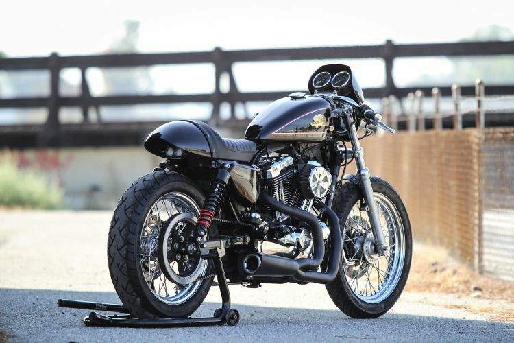 Harley 
Davidson Sportster Café Racer For Sale Specifications, Price and Images