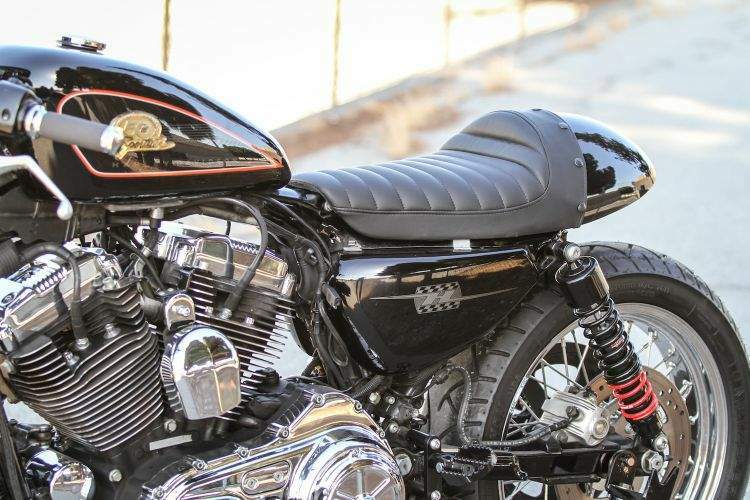 Harley 
Davidson Sportster Café Racer For Sale Specifications, Price and Images