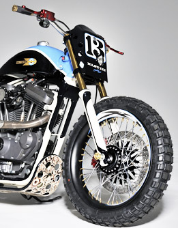 Harley XLST3 Sportster Dirt 
Track by Shaw Speed & Custom For Sale Specifications, Price and Images