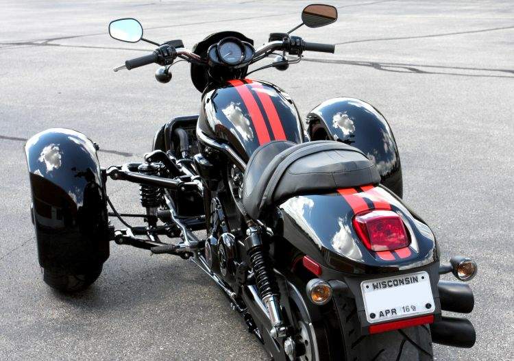 Harley-Davidson V-Rod Trike by Scorpion Trikes For Sale Specifications, Price and Images