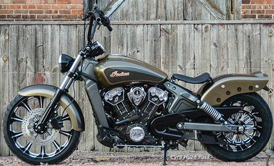 Indian Scout Outrider Chopper by Klock Werks For Sale Specifications, Price and Images