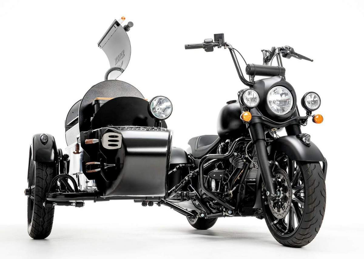 Indian Springfield Dark Horse BBQ Sidecar For Sale Specifications, Price and Images