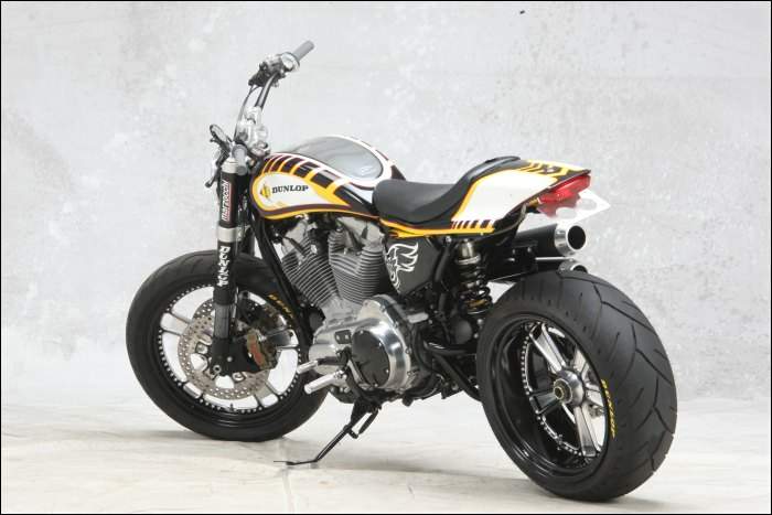 Jesse Rooke’s Shavonna Turbo 
Harley Sportster For Sale Specifications, Price and Images