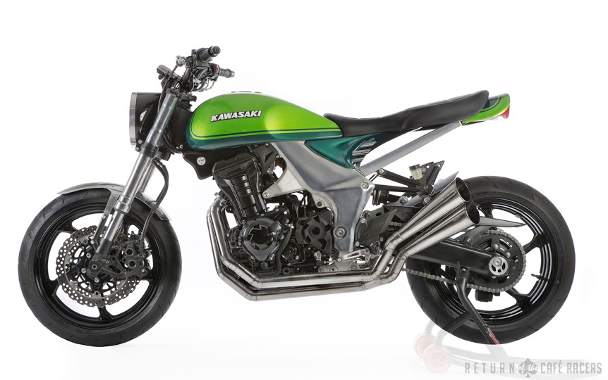 Kawasaki Z1000 40th Anniversary Custom by Angel Lussiana For Sale Specifications, Price and Images