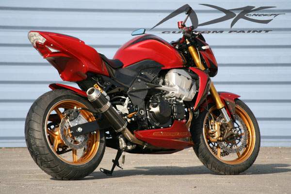 Kawasaki Z750 Redluxe by Ad 
Koncept For Sale Specifications, Price and Images