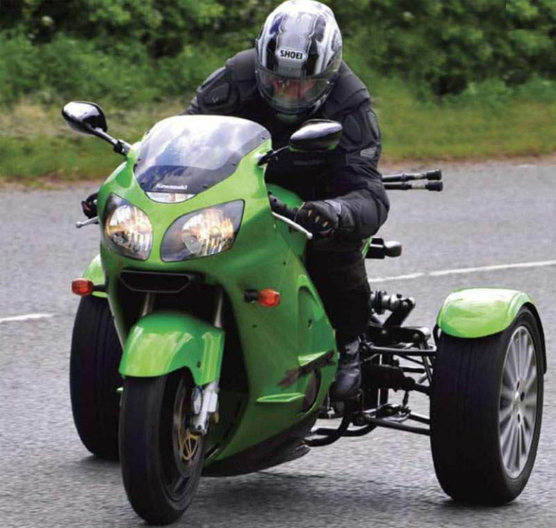 Kawasaki ZX-12R Trike For Sale Specifications, Price and Images