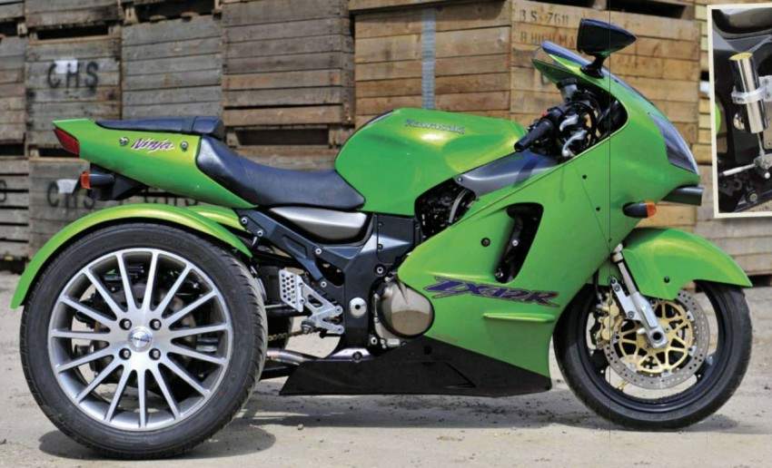 Kawasaki ZX-12R Trike For Sale Specifications, Price and Images