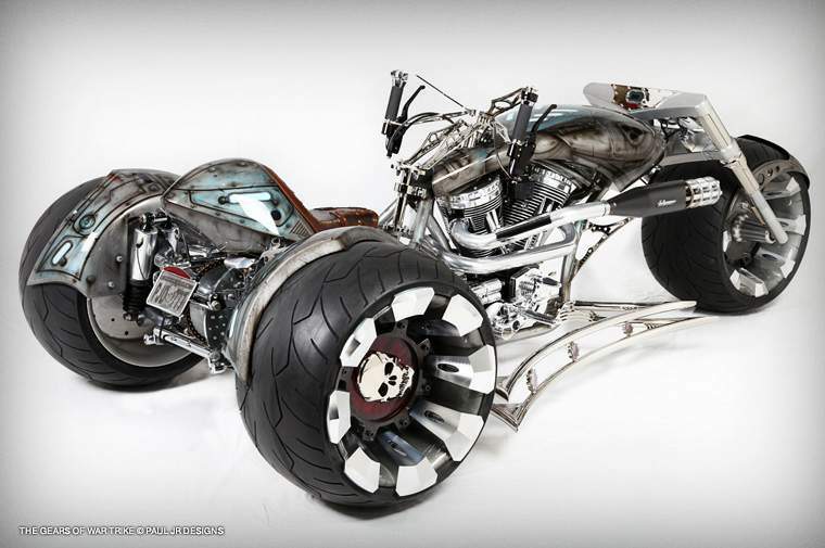 Paul JR.Designs Gears of War Bike For Sale Specifications, Price and Images
