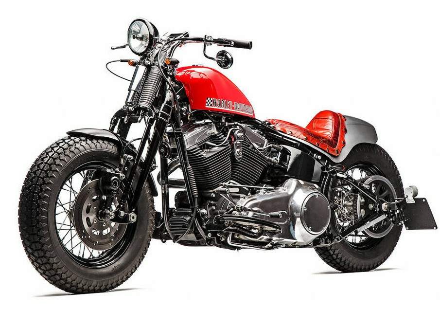 Harley-Davidson Softail  'Redhot' Cross Bones by Roberto 
Rossi For Sale Specifications, Price and Images