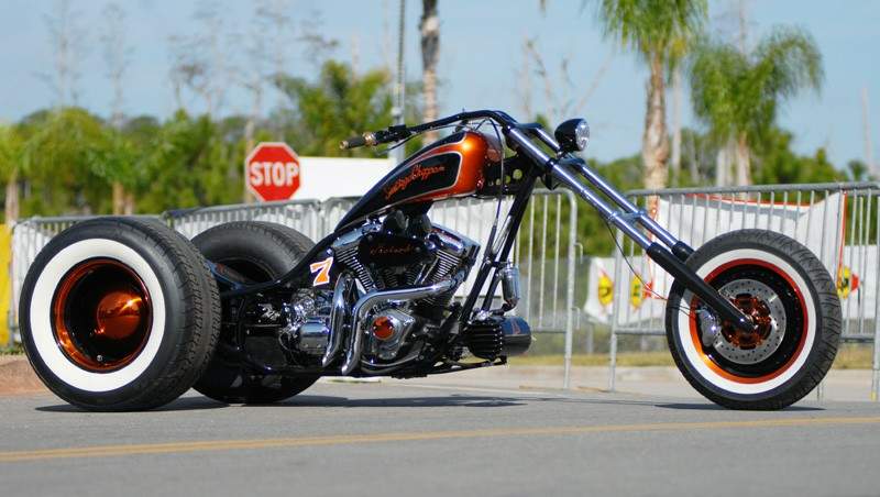 Santiago Chopper Trike "Barry Sheene" For Sale Specifications, Price and Images