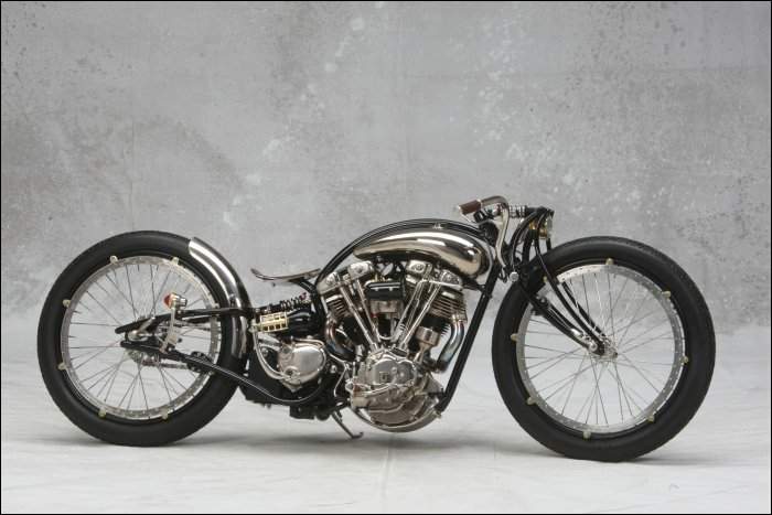 The "Nickel Bike" by Cook 
Customs For Sale Specifications, Price and Images