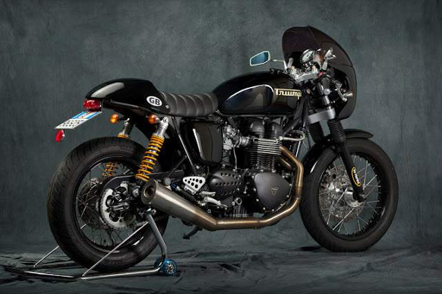 Triumph Thruxton G Black by Mr Martini For Sale Specifications, Price and Images