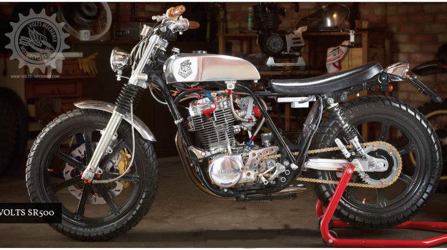 Yamaha SR500 Custom by Volts Mechanix For Sale Specifications, Price and Images