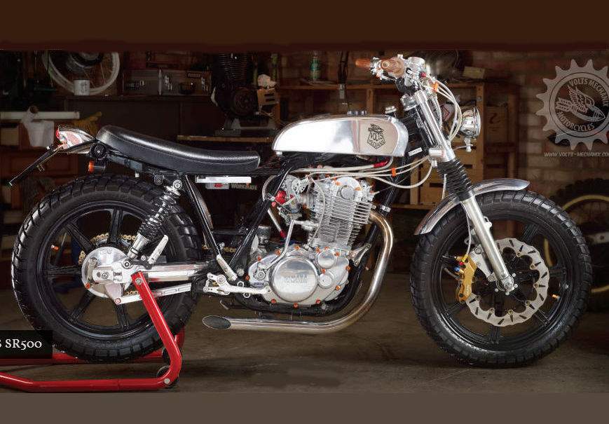 Yamaha SR500 Custom by Volts Mechanix For Sale Specifications, Price and Images