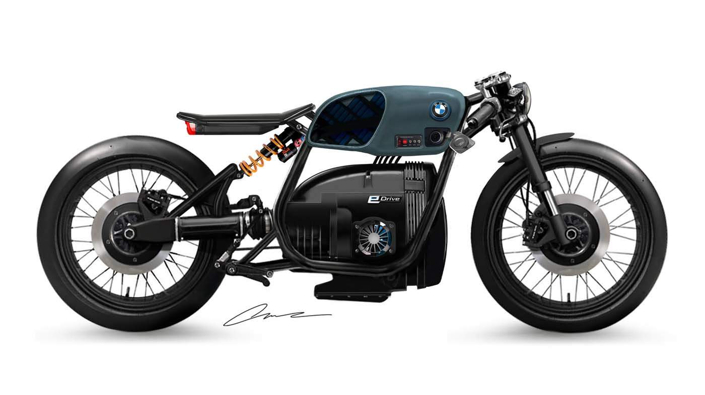 BMW R80 Electric Custom Design by Luuc Muis 
				Creations For Sale Specifications, Price and Images