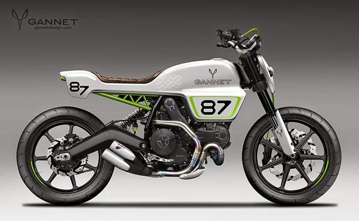 Ducati Scrambler Concepts II by Gannet 
Design For Sale Specifications, Price and Images