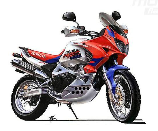 Honda Africa Twin Supermoto Concept by Nicolas 
				Petit For Sale Specifications, Price and Images