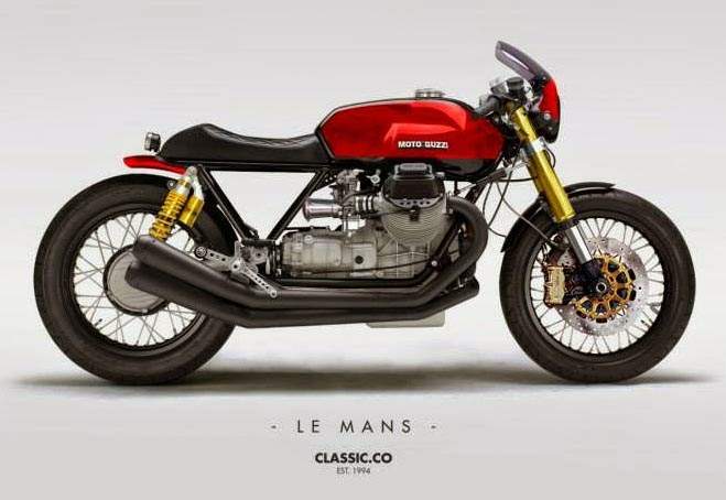 Moto Guzzi Le Mans Cafè Racer Concepts 
by ClassicCo For Sale Specifications, Price and Images