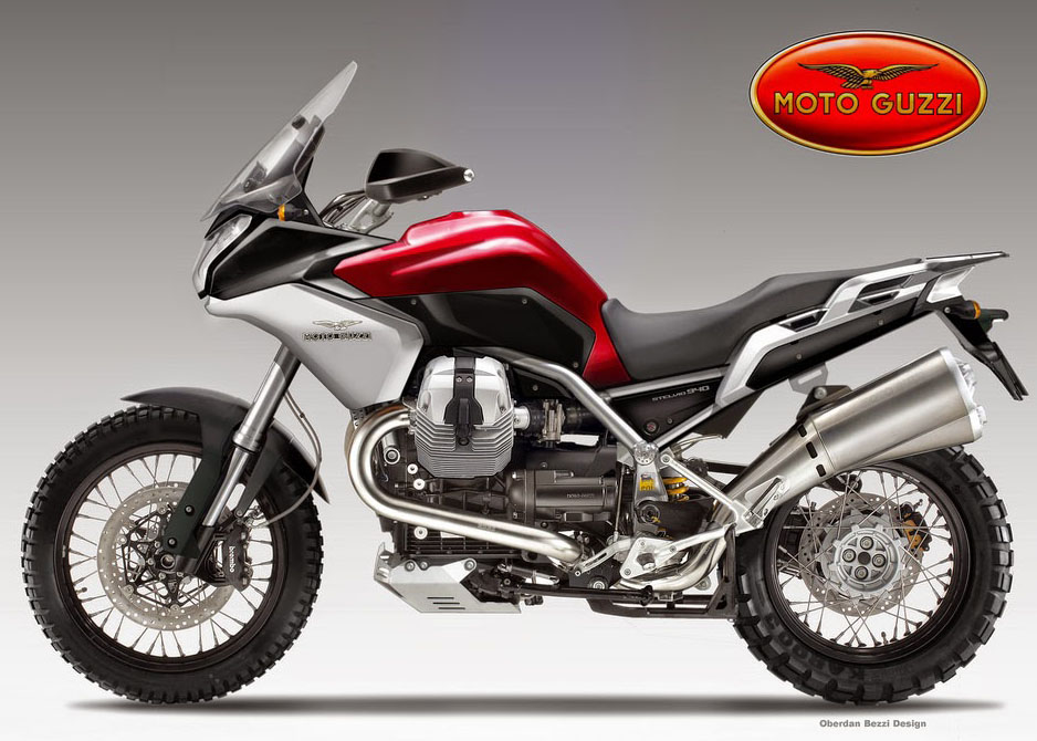 Moto Guzzi Stelvio & Sport 8V 
Concepts by Oberdan Bezzi For Sale Specifications, Price and Images