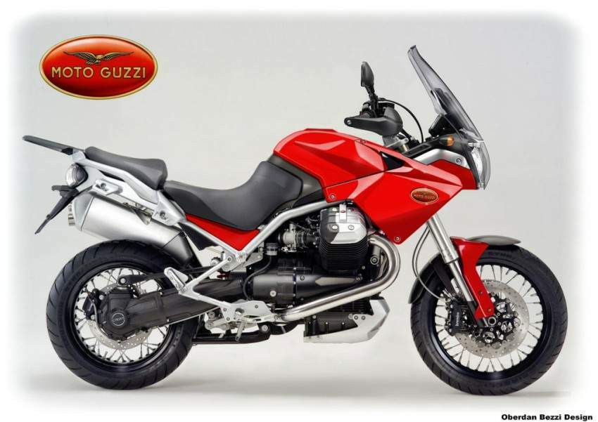 Moto Guzzi Stelvio & Sport 8V 
Concepts by Oberdan Bezzi For Sale Specifications, Price and Images