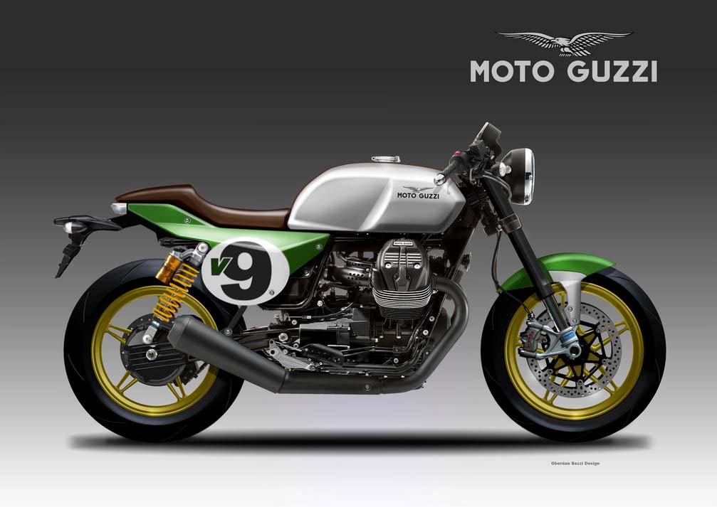 Moto Guzzi V9 Concepts by Oberdan Bezzi For Sale Specifications, Price and Images