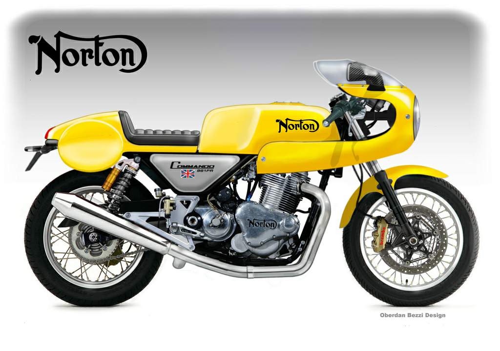 Norton Commando 961 Classic Concept by Oberdan Bezzi For Sale Specifications, Price and Images