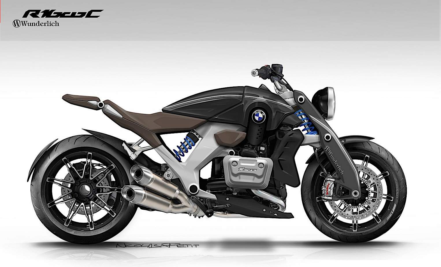 Wunderlich BMW R 1600 C Vision by Nicolas Petit For Sale Specifications, Price and Images