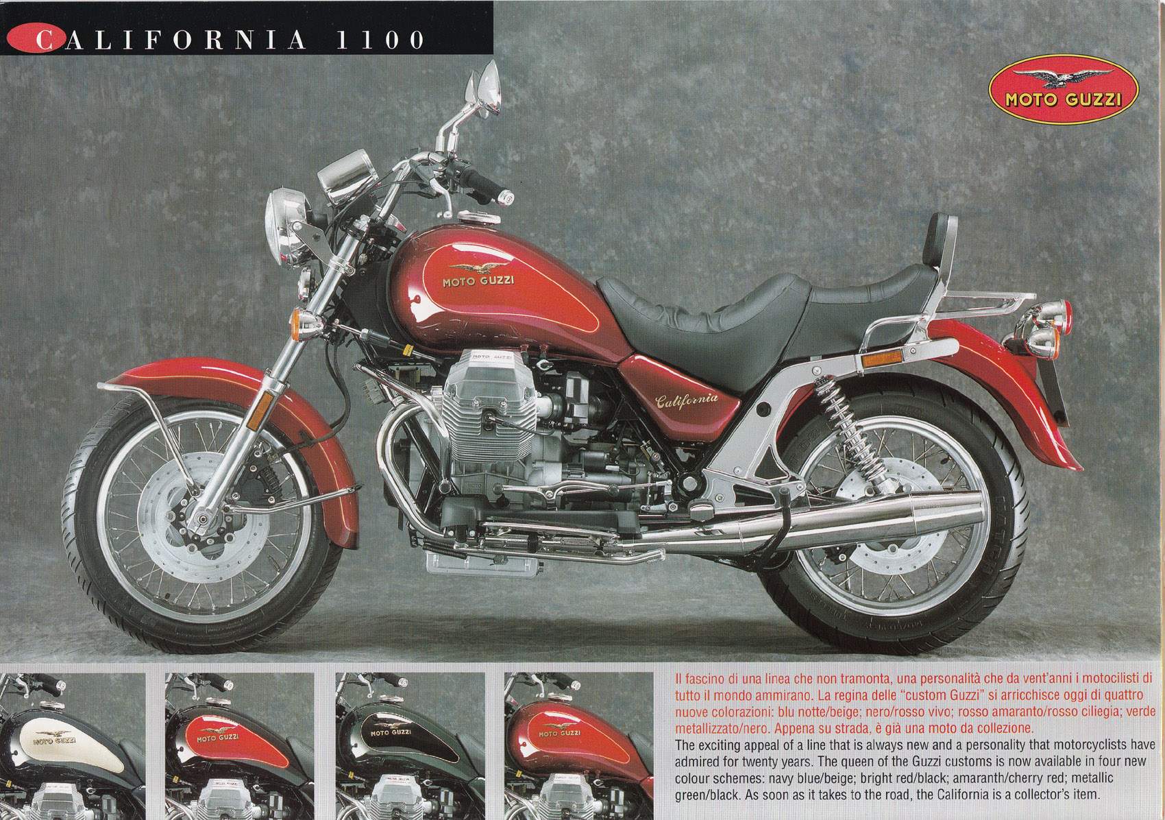 Moto Guzzi California 1100 For Sale Specifications, Price and Images