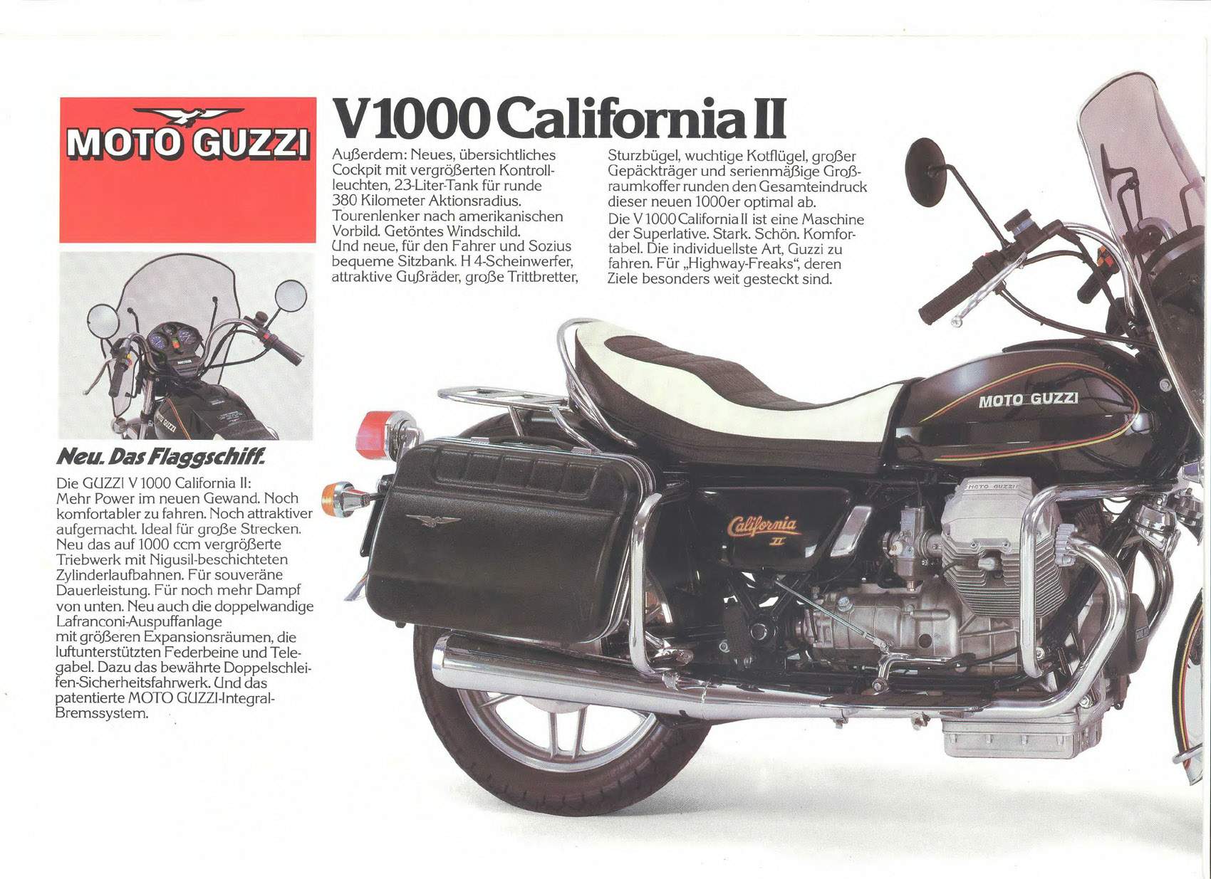 Moto Guzzi
V1000 California II For Sale Specifications, Price and Images