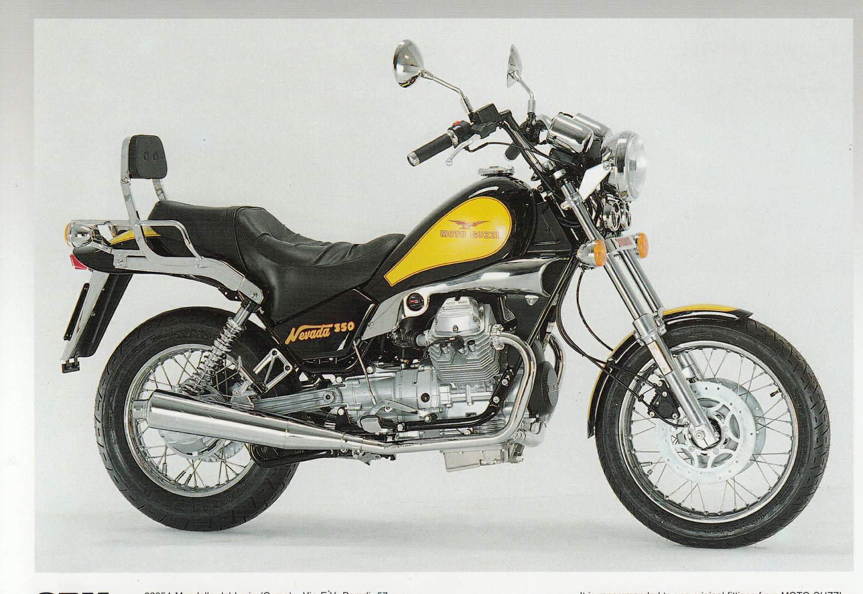 Moto Guzzi Nevada 350 For Sale Specifications, Price and Images