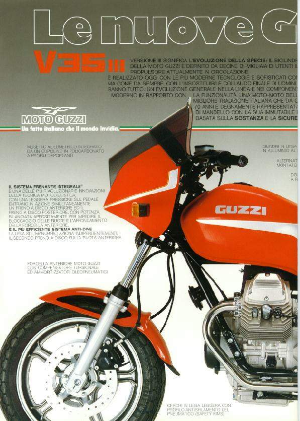 Moto Guzzi V35III For Sale Specifications, Price and Images