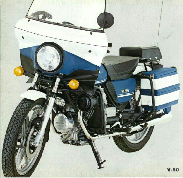 Moto Guzzi V 50 Police For Sale Specifications, Price and Images