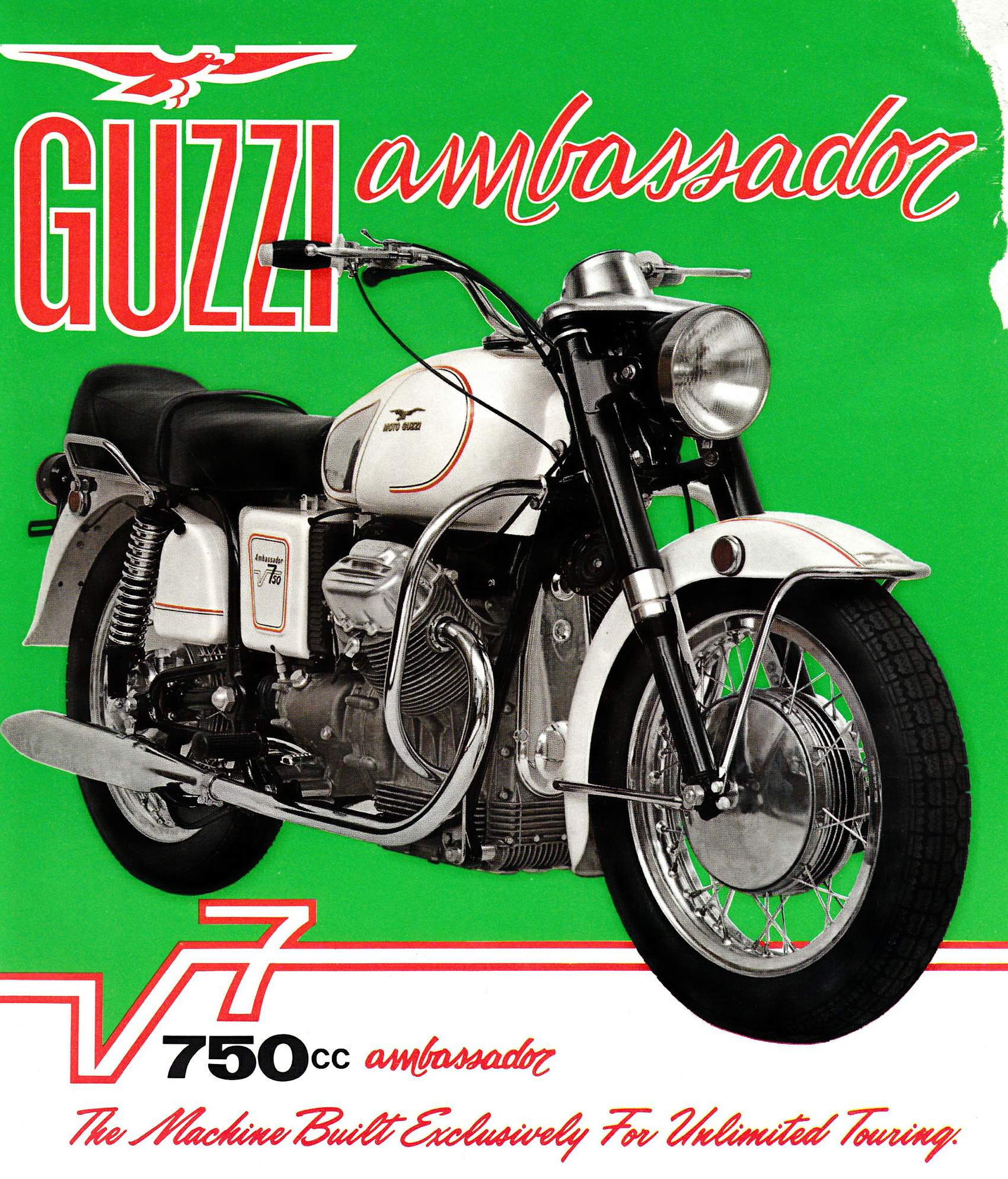 Moto Guzzi V-7 750 Ambassador For Sale Specifications, Price and Images
