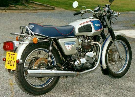 Triumph Bonneville 750 T140V Silver For Sale Specifications, Price and Images