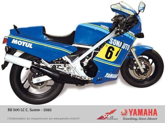 Yamaha RD 500LC Christian Sarron Replica For Sale Specifications, Price and Images