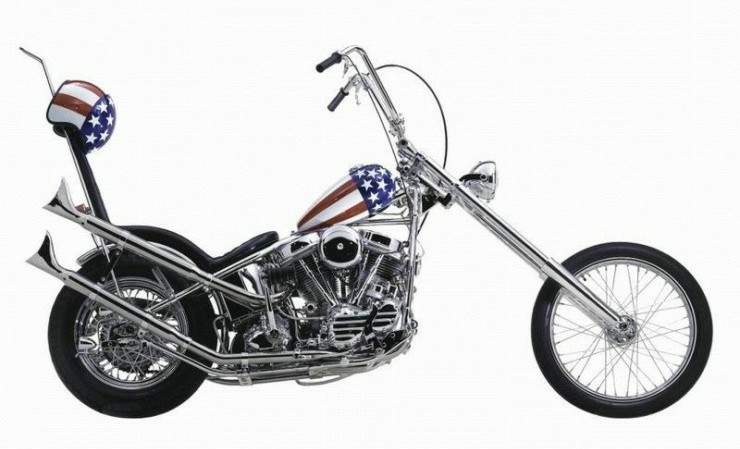 Harley Davidson Easy Rider Captain America Chopper For Sale Specifications, Price and Images