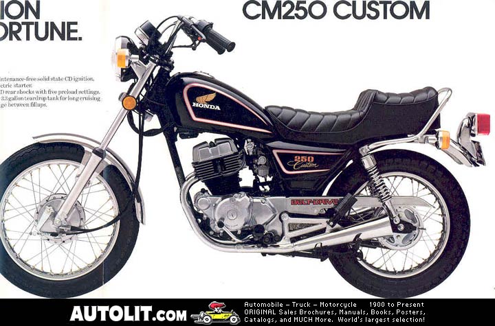 Honda CM 250 Custom For Sale Specifications, Price and Images